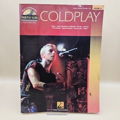 COLDPLAY Piano Play-Along songbook & CD Piano Vocal Guitar CHRIS MARTIN