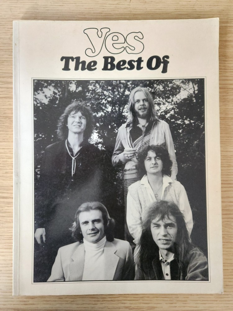 YES THE BEST OF – PIANO VOCAL GUITAR CHORDS – SONGBOOK – GC – FREEPOST