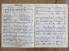 WILSON PHILLIPS Hold On 1990 Sheet Music Vintage MCA Hal Leonard HL00490372