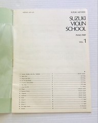 Suzuki Violin School Piano Part Volume 1 Zen On Edition 1970 Shinichi Suzuki