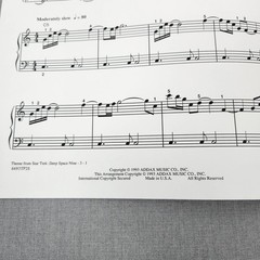Theme from Star Trek Deep Space Nine 1993 Easy Piano Sheet Music Dennis McCarthy