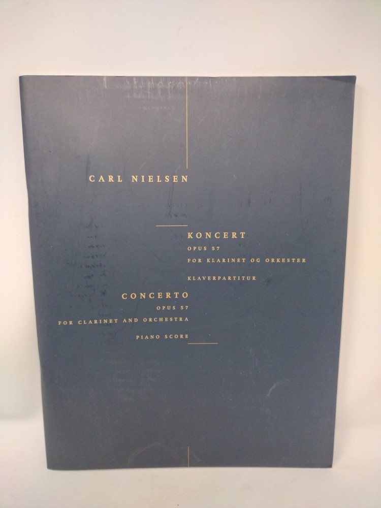 Clarinet Concerto Op. 57 Clarinet and Piano Reduction 014022823