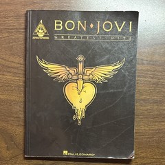 Bon Jovi Greatest Hits Sheet Music Guitar Tablature Book NEW 000691074