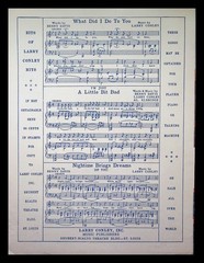 Sheet Music DOWN VIRGINIA WAY featured by BENNY FORD & His Orchestra ©1926