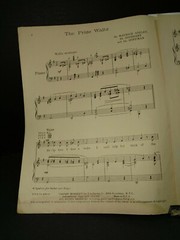 The Prize Waltz Piano Ukulele 1930&rsquo;s Sheet Music F1E