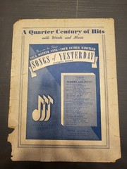 I&rsquo;ll Get By Vintage Sheet Music Featured In A Guy Named Joe 1943 Irving Berlin