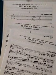 ALFRED UHL KLEINES KONZERT viola clarinet piano doblinger