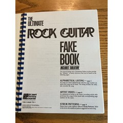 The Ultimate Rock Guitar Fake Book Hal Leonard Tablature 200+ Songs Vintage 1988