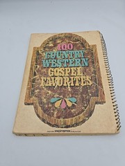 100 Country Western Gospel Favorites by Singspiration 1975 Music Song Book Piano