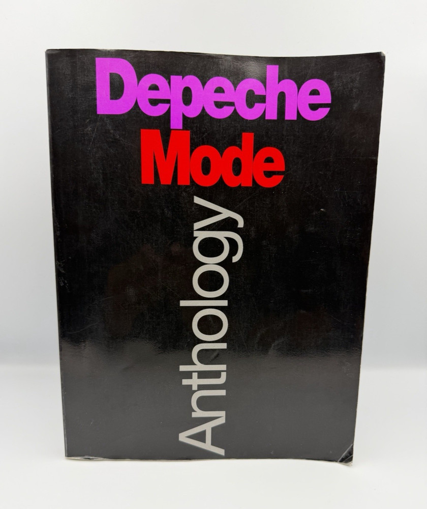 DEPECHE MODE Anthology Songs Book 1991 Guitar Piano VINTAGE RARE Sheet Music