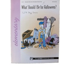 Lot of 2 Halloween Elementary Piano Solo Sheet Music, Alfred, Belwin Banner, VG