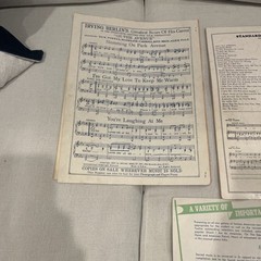 5 Movie Sheet music 20th Century-Fox State Fair, Iceland, Nob Hill, Coney Island