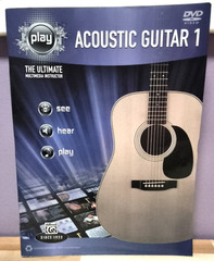 Acoustic Guitar 1 ~ See/Hear/Play ~ Alfred Instructional Songbook W/ DVD