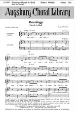 Doxology SATB Choir Sheet Music R. Wetzler 11-1599 Augsburg Choral Library Augsb