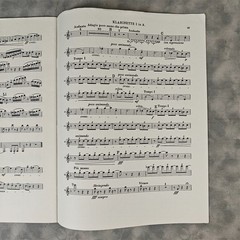 ca1950s Tchaikovsky Sym 6 Pathétique Clarinet 1 in A Orchestral Sheet Music Part