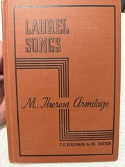 Laurel Songs M Theresa Armitage 1914 Vintage Hardcover Song Book Hymnal Music