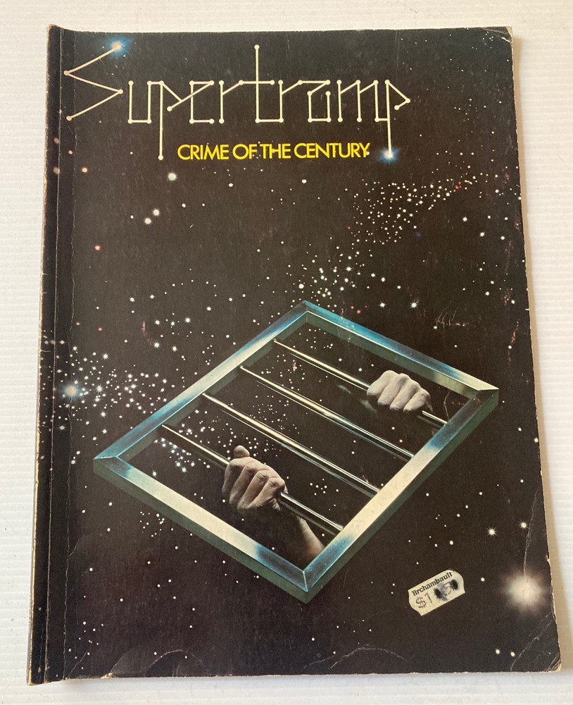 Supertramp song book Crime of the century Partition music sheet
