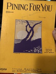 P 9×12 Post 1920 Sheet Music 3-pack