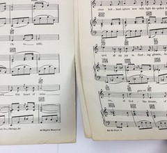 Ah So Pure Piano Guitar Uke Sheet Music Opera Martha Friedrich Von Flotow 1938
