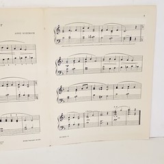 Vintage 1950 Evening Prayer Piano Solo Sheet Music by Anne Robinson