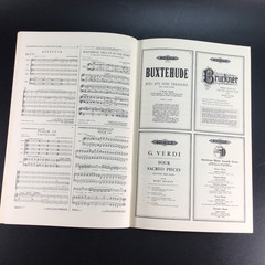 ALAN HOVHANESS 6108 Opus 157 Edition Peters Magnificat Vocal Score Klavierauszug