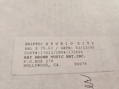 RUBANK ELEMENTARY METHOD STRING BASS Sylvan D Ward Estate of Ray Brown 30s/40s