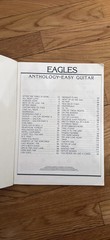 Eagles Anthology Sheet Music Song Book Rock Guitar