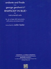Rhapsody in Blue for Bb, Eb or Bass Clef instruments with Piano Acc. (TS0008)