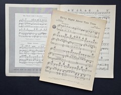 Evry Night About This Time Sheet Music Piano Vocal Guitar Monaco 1942 USA SELLER