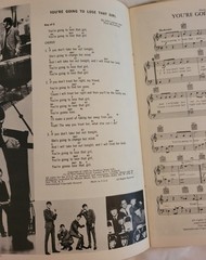 Beatles Song Book LOT, 1965, Album 38, ABC 21, Beatles Book Sheet Music Rare