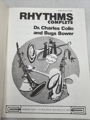 Rhythms Complete Dr Charles Colin & Bower Teaching Saxophone Clarinet Trumpet