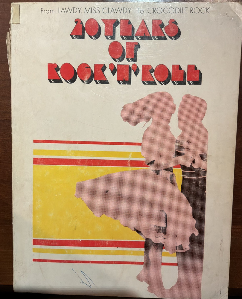 20 Years of Rock &lsquo;n&rsquo; Roll Songbook Warner Bros 50+ Classic Hits Vintage