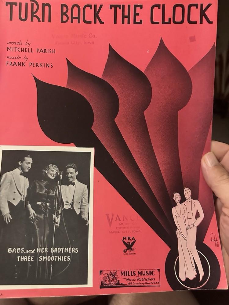 N 3-pack 9×12 Vintage sheet music