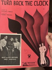 N 3-pack 9×12 Vintage sheet music