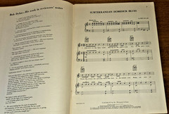 BOB DYLAN Song Book « Bringing It All Back Home » 1965 11 Songs! Vintage