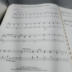 The Piano Treasury of Hymns Piano Songbook Comb Bound No CD Good Condition