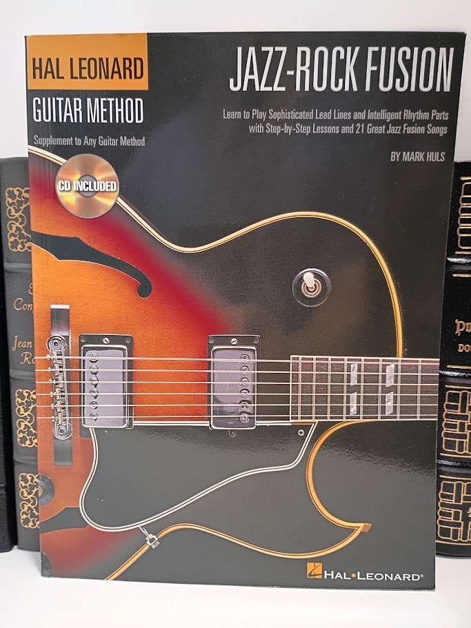 Hal Leonard Jazz-Rock Fusion Guitar Method Book CD Tab McLaughlin Stern Scofield