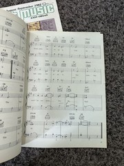 Lot 2 Vintage Sheet Music Magazines 1982 Easy Organ + 1988 Sammy Cahn Piano