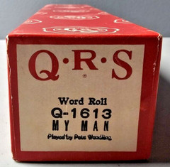 QRS Player Piano Word/Music Roll – Choose Roll – Use Drop Down Box to Choose