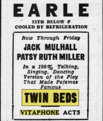 P 1929 Photoplay Sheet Music TWIN BEDS ‘The Chicken Walk’ Patsy Ruth Miller