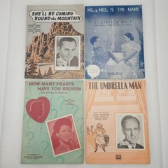 Vintage Sheet Music Lot Of 60 1950ish Show Tunes & Other Classics Great Graphics
