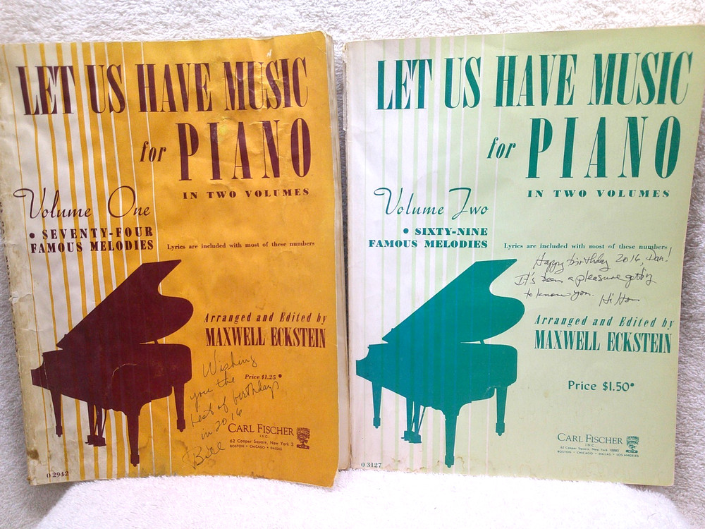 1940&rsquo;s Let Us Have Music for Piano Vols.1 & 2