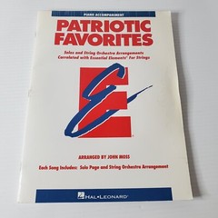 Patriotic Favorites For Strings Piano Accompaniment Essential Elements