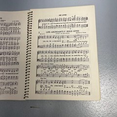 Singing Youth for Christ Sheet Music Book SATB Lyrics Sacred Religious Rodeheave