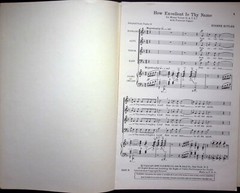BOURNE CHORAL LIBRARY FOR MIXED VOICES (S.A.T.B.) – MUSIC SHEET