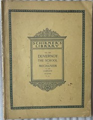 Vintage Schirmer’s Library Vol. 146 Czerny & Vol. 316 Duvernoy – 1893 & 95
