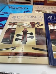 Lot of 20 All for Strings & Other Strings Books Violin Viola Cello String Bass