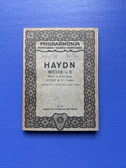 Haydn – Theresa Mass in B-Flat Major – Philharmonia Miniature Study Score PB 121