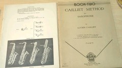 Saxophone SHEET MUSIC BOOK LOT Of 4 VINTAGE 1940s