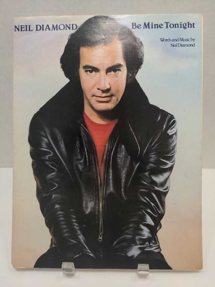 Be Mine Tonight Neil Diamond Sheet Music Piano Guitar 80s Pop Easy Listening F5F